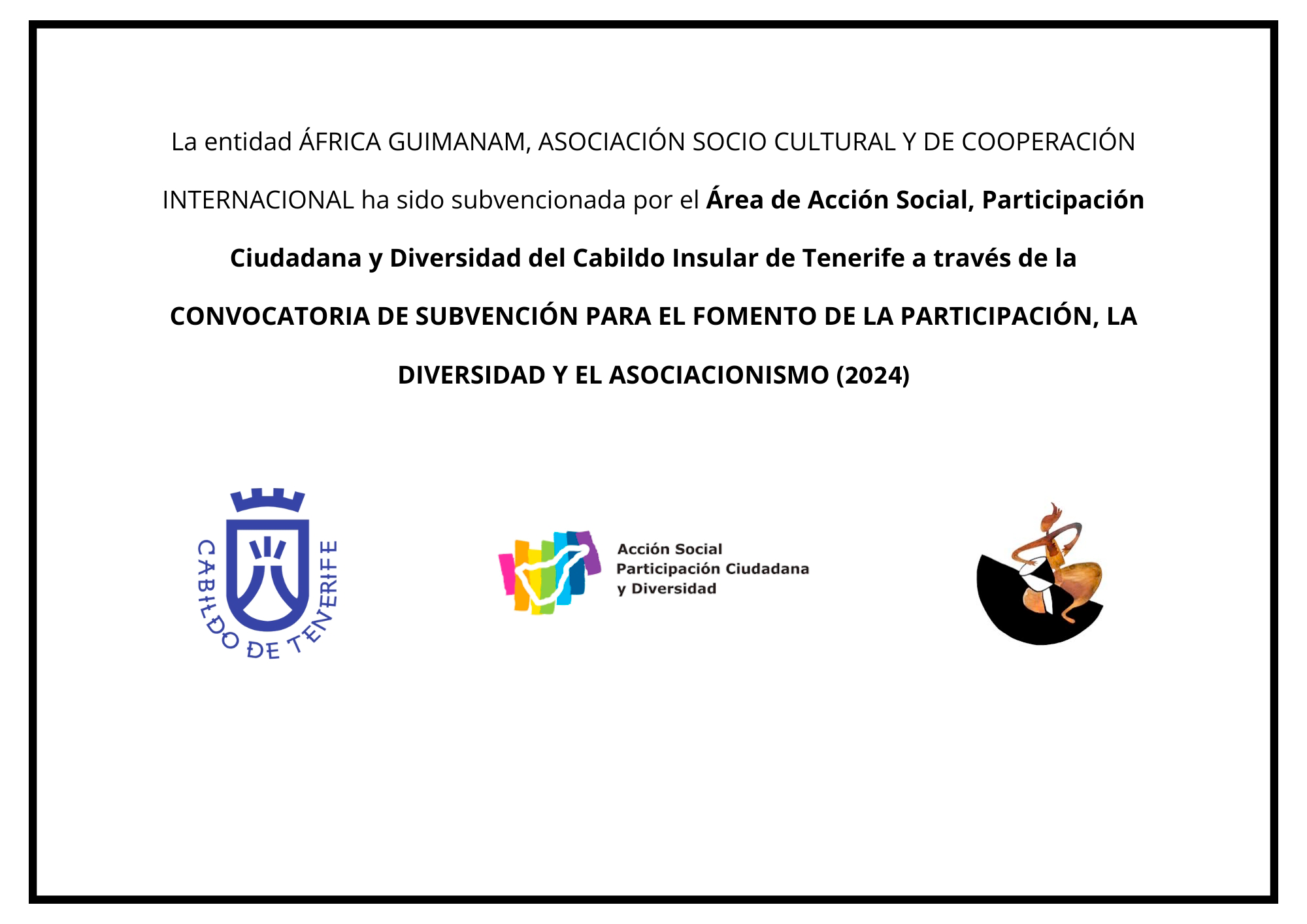 subvención 2024 - africa guimanam